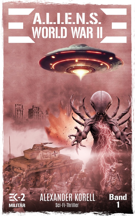 Aliens War II - 1 e-Book-Cover kom